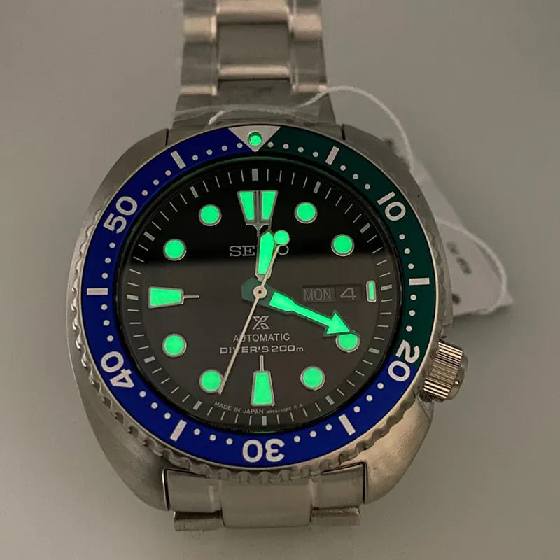 Seiko Men's  Prospex Turtle Special Edition 'Tropical Lagoon' Watch | SRPJ35